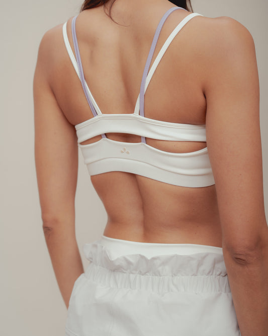 Crossed Top – Top Crudo con Escote en V y Espalda Abierta